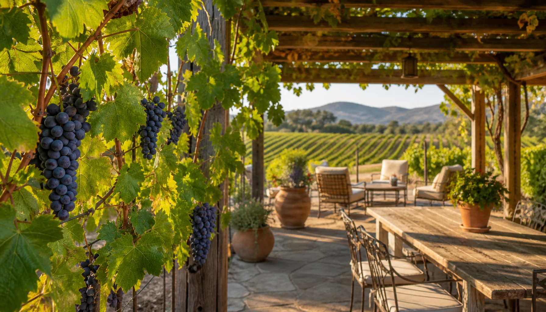 Cougar Vineyard & Winery &mdash; an all-Italian list, grown on site.